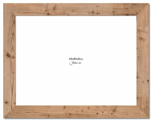 Altholzbilderrahmen 60x80|8cm